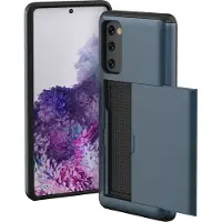 IMoshion Backcover met pasjeshouder voor de Samsung Galaxy S20 FE - Donkerblauw