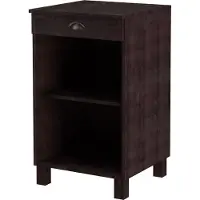 DOMUS Toscana-Kast - 1-lade - Bruin Grenen