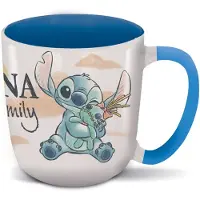 Disney Lilo and Stitch Ohana Elite porseleinen mok 400 ml (14 oz) in Cadeaudoos