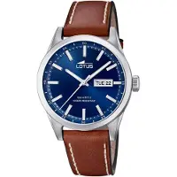Lotus Analoog horloge blauw