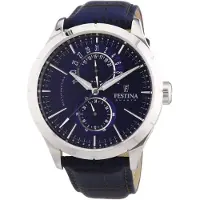Festina Klassik herenhorloge, klassiek model, leren band, F16573/7
