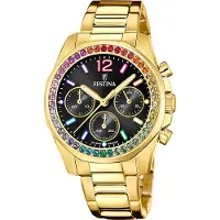 Festina Analoog horloge 'Boyfriend' zwart