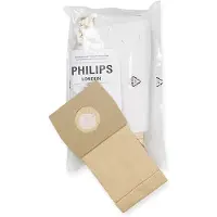 123schoon Philips London papieren stofzuigerzakken 10 zakken + 1 filter (huismerk)