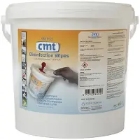 Cmt Disinfection wipes XL emmer wit (680 doekjes)