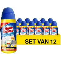 Elbow Grease Aanbieding: Foaming Toilet Cleaner - Lemon Fresh (12 x 500 gr)