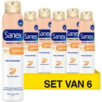 Sanex 6x Deodorant Spray Dermo Sensitive 200 ml