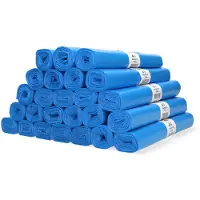 123schoon Aanbieding: 25x Vuilniszakken 70 liter | 20 stuks | HDPE | Blauw |
