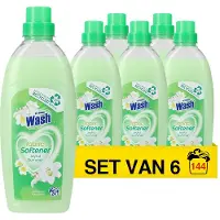 At Home Aanbieding: Clean Wasverzachter Joyful Summer 750 ml (6 flessen - 144 wasbeurten)