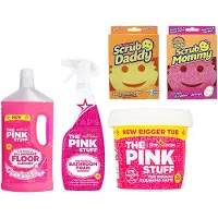 The Pink Stuff & Scrub daddy | Schoonmaakset