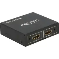 DeLOCK HDMI splitter 1 naar 2 - versie 1.4 (4K 30Hz)