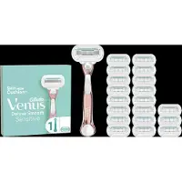 Venus Gillette Deluxe Smooth Sensitive + 19 Recharges de Rasoir
