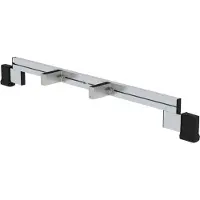 MUNK Günzburger Steigtechnik achteraf te monteren traverse, 1,2 m, voor aluminium ladders, incl. bevestigingsmateriaal, stijlhoogte 98 mm