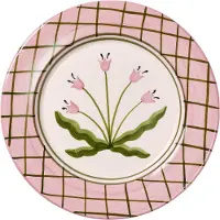 Pick a Poppy Madelen Möllard Tulip bord Pink, 28 cm
