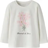 Name it Shirt 'NMFFlorala' goud / rosa / zwart / wit