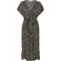 ONLY Jurk 'ONLZilla Adele' lichtgrijs / zwart