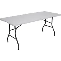 Noname NC1618 - Opvouwbare Tafel - 180cm - Wit - Draagvermogen 150kg
