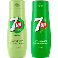 SodaStream Set van 2 concentraten 7UpFREE+7Up