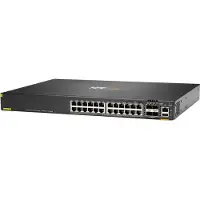 HP Aruba Networking CX 6200F 24G Class-4 PoE 4SFP+ 370W Switch Managed L3 Gigabit Ethernet (10/100/1000) Power over Ethernet (PoE) 1U