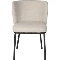 White Label Eetkamerstoel Guus Beige
