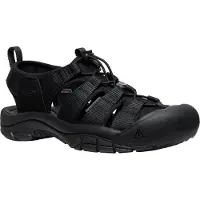 Keen Wandelschoenen Dames Newport Zwart Polyester Maat 38