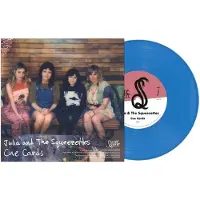 Konkurrent Julia And The Squeezettes & Lync - Cue Cards (7" Single) (Coloured Vinyl)