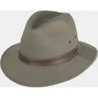 Hatland BushWalker - Katoenen hoed - Olijf groen - Assorti - XL