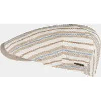 Hatland Camil - Katoenen flat cap - Beige - Assorti - XL
