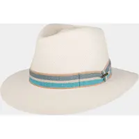 Hatland Charles - Panama hoed - Blauw - Assorti - M