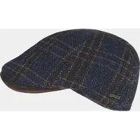 Hatland Cedric - Wollen flatcap - Marine blauw - Assorti - XL