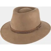 Hatland Toronto - Vilten hoed - Beige - Assorti - S