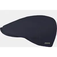 Hatland Davis Piqué - Katoenen flatcap - Marine blauw - Assorti - XL