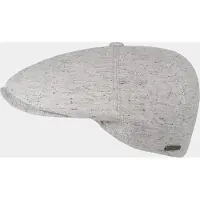Hatland Chuck - Stijlvolle flat cap - Grijs - Assorti - M