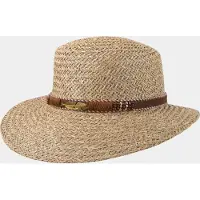 Hatland Wanda - Zeegras hoed - Naturel - Assorti - One size