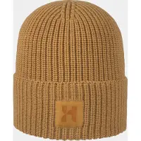 Hatland Darik - RWS Merino wollen muts - Mosterd - Assorti - One size
