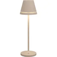 Leonardo | Tafellamp VENEZIA | Zand | Oplaadbare | Indoor | Outdoor