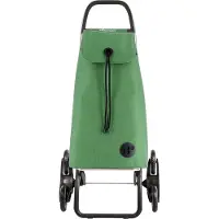 Rolser Boodschappentroley I-Max Tweed 6 - Trappenstijger - Verde