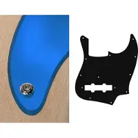 Boston JB-210-MU pickguard, Jocker bass, standard, 2 ply, mirror blue