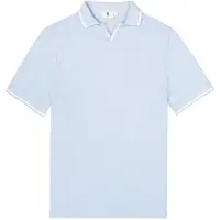 Garcia Shirt lichtblauw / wit