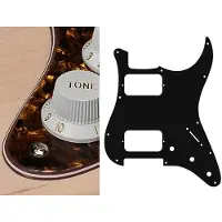Boston ST-433-TBP pickguard, Stallion, HH, 3 pot holes, 3-5 switch, 4 ply, tortoise brown pearl