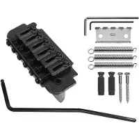 Boston T-350-B Tremolo Stallion met Roller Saddles - Zwart