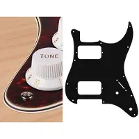 Boston ST-432-TI pickguard, Stallion, HH, 2 pot holes, 3-5 switch, 4 ply, tortoise intense