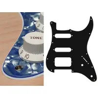 Boston ST-322-PV pickguard, Stallion, SSH, 2 pot holes, 3-5 switch, 3 ply, pearl violet