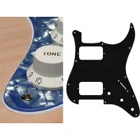 Boston ST-333-PV pickguard, Stallion, HH, 3 pot holes, 3-5 switch, 3 ply, pearl violet