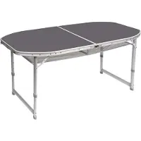 Bo Camp - Tafel - Ovaal - Koffermodel - 150x80 cm