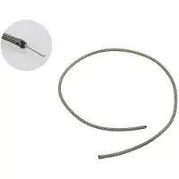 Boston PBWS1 Shielded Push Back Wire – 30 cm, Gevlochten, USA Made
