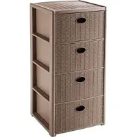 Stefanplast Elegance commode 4 laden, taupe