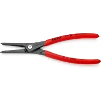 Knipex Precisie-borgveertang voor buitenringen op assen | Anti-slip kunststof bekleed - 49 11 A3 SB