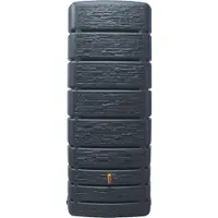 4Rain SLIM wandtank 500 l. stone decor antraciet l.75 x b.51 x h.184 K