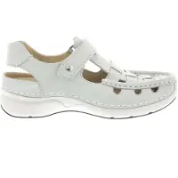 Wolky Instapper Women Rolling Sun Fantastic Leather Offwhite-Schoenmaat 39
