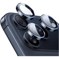 ESR Armorite Camera Lens Protector Geschikt voor Apple iPhone 17 Pro (Max) / 16 Pro (Max) - 9H Tempered Glass - Case Friendly - Blauw